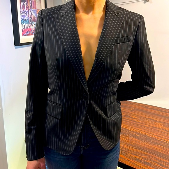 NWT Anne Klein Pinstripe Blazer - Picture 2 of 7